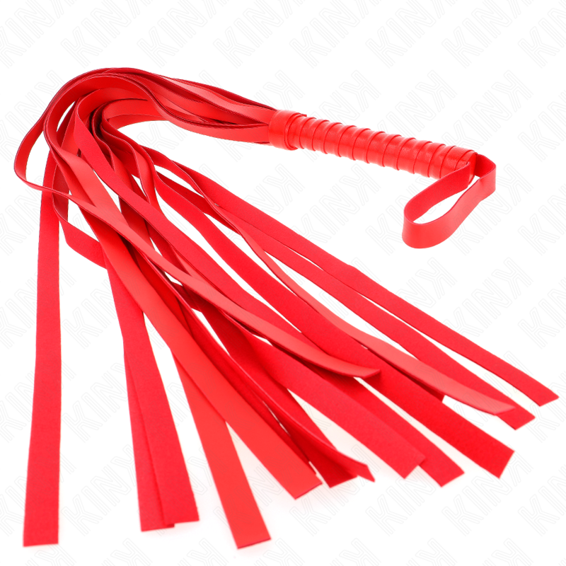 KINK - CHICOTE VERMELHO CABO CURTO CAUDA LONGA 70 CM