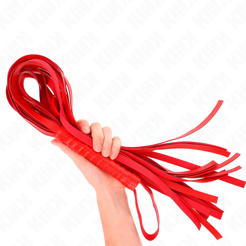 KINK - CHICOTE VERMELHO CABO CURTO CAUDA LONGA 70 CM