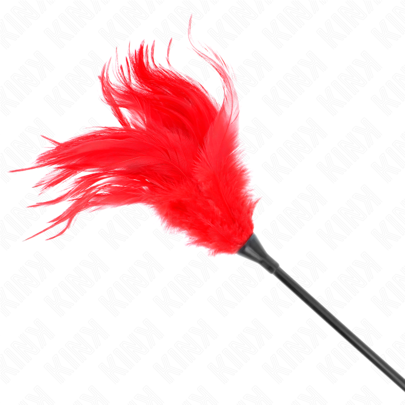 KINK - MÚLTIPLES PLUMAS DE COSQUILLEO ROJAS 45 CM