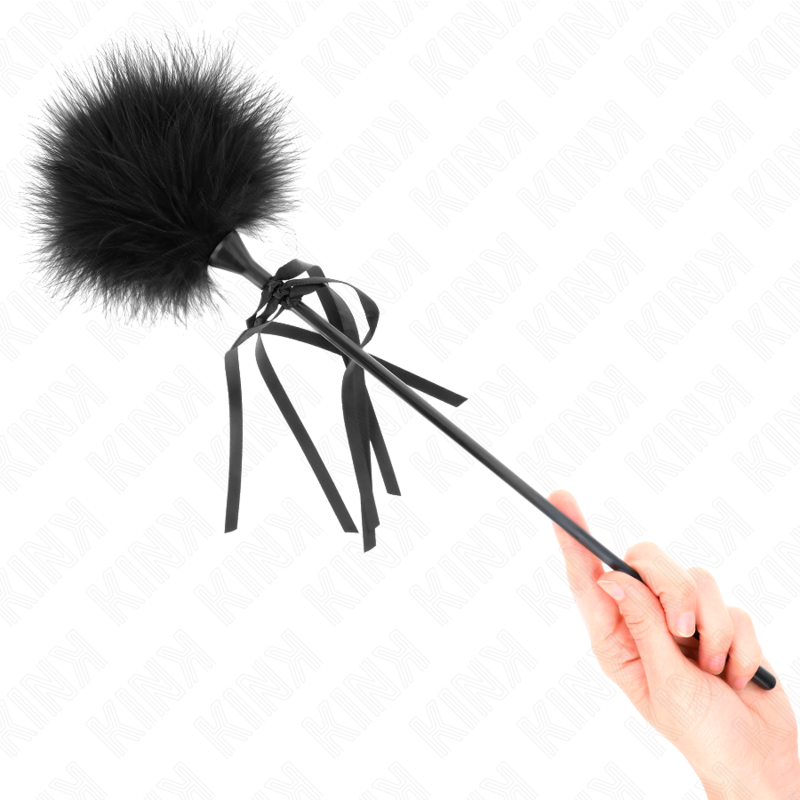 KINK - PLUMAS DE COSQUILLEO CON LAZO 35 CM