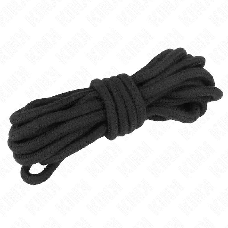 KINK - CUERDA DE ALGODÓN 10 METROS NEGRA