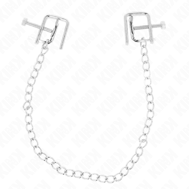 KINK - Grampos de morsa de mamilo de corrente 30 cm