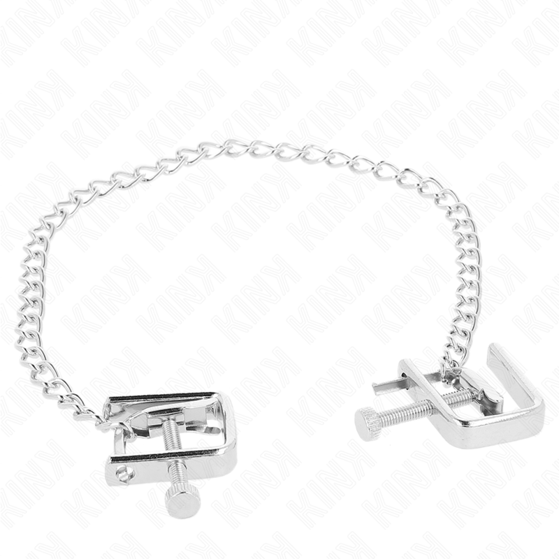 KINK - Grampos de morsa de mamilo de corrente 30 cm