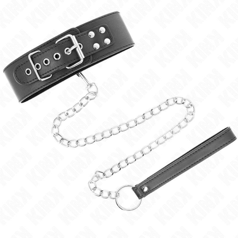 KINK - COLEIRA MODELO BÁSICO COM GUIA 65 CM MODELO 0
