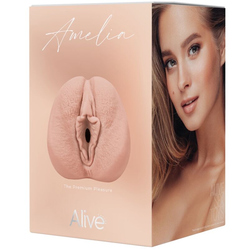 ALIVE - AMELIA MASTURBADOR MASCULINO VAGINAL SUPER REALISTA CARNE