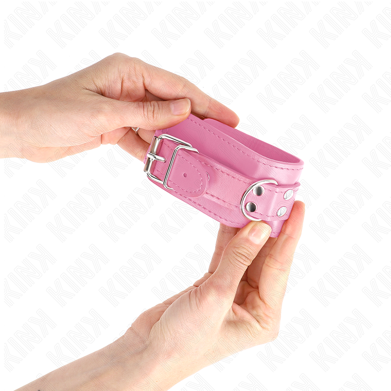 KINK - PUNHO SIMPLES AJUSTÁVEL ROSA 20-23 CM X 5,5 CM