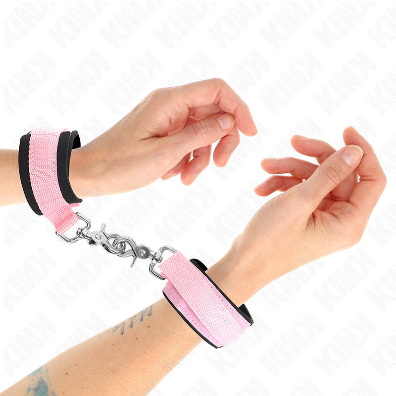 KINK - PUNHO AJUSTÁVEL DE NEOPRENE ROSA AJUSTÁVEL 22-34 CM