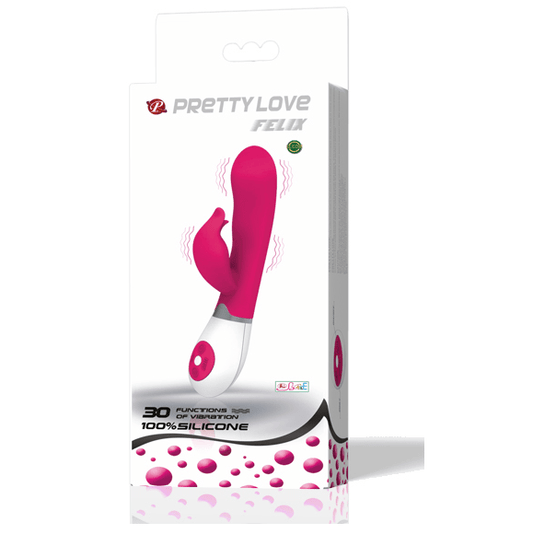 PRETTY LOVE - VIBRADOR COM ESTIMULADOR FELIX - Toys "n" Us