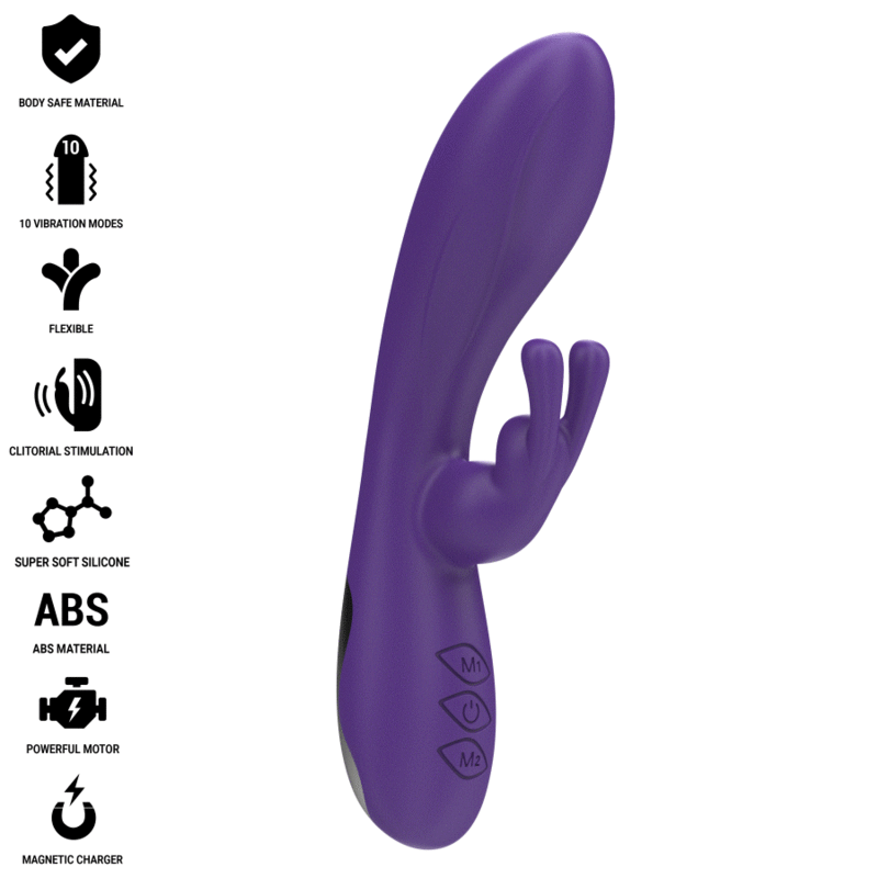 INTENSO - RANDALL RABBIT VIBRADOR 10 VIBRAÇÕES ROXO
