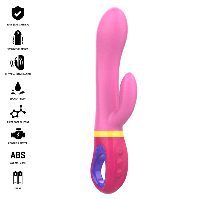 INTENSO - VIBRADOR DAPHNE PINK RABBIT