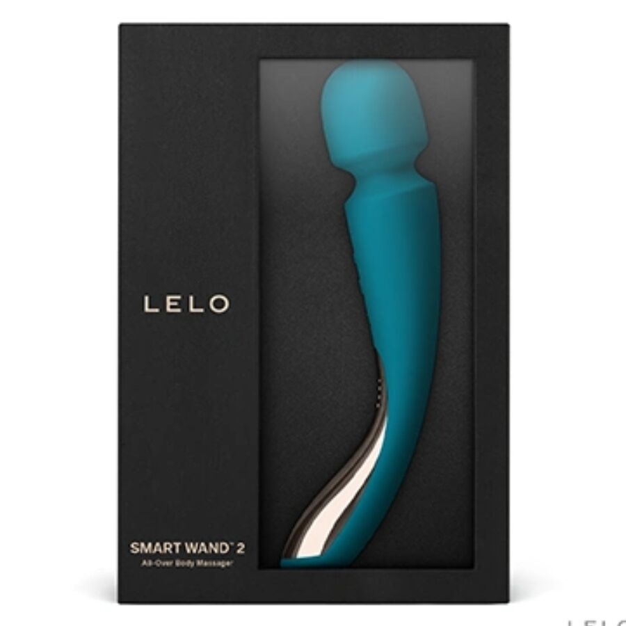 LELO - MASAJEADOR SMART MEDIUM WAND 2 AZUL OCÉANO