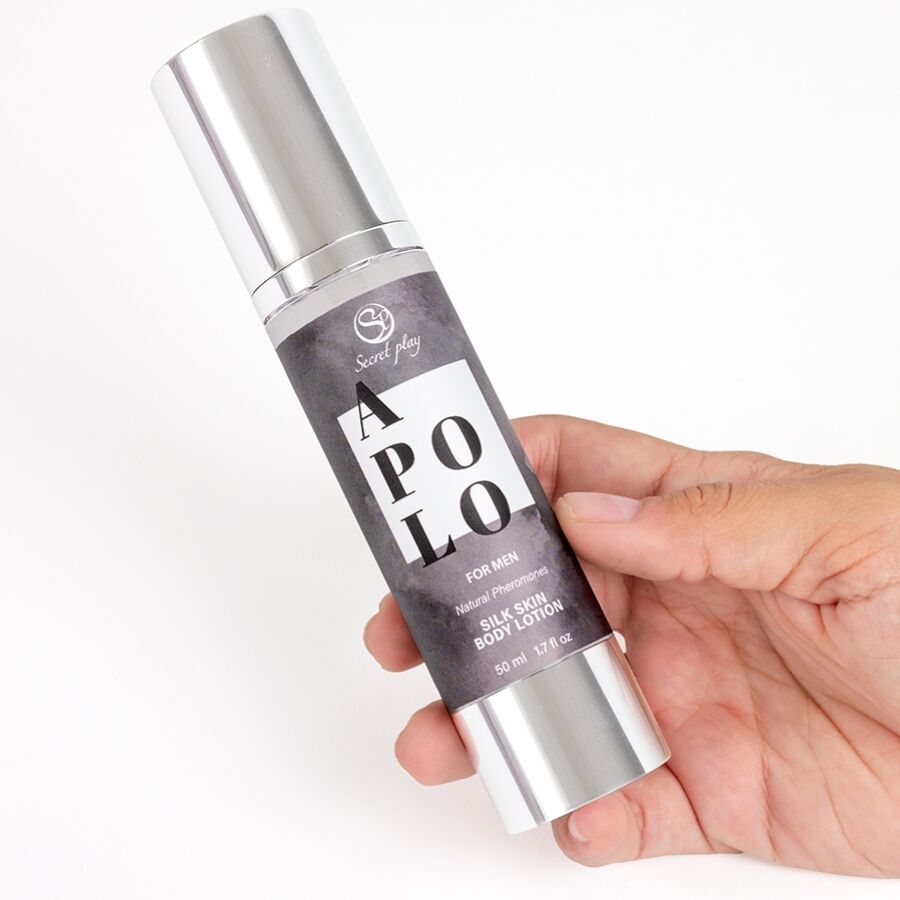 SECRETPLAY - LOÇÃO APOLO SILK SKIN PARA HOMENS 50 ML