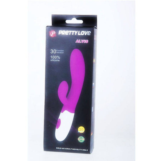 PRETTY LOVE - VIBRADOR ALVIS COM ESTIMULADOR DE CLITÓRIS - Toys "n" Us