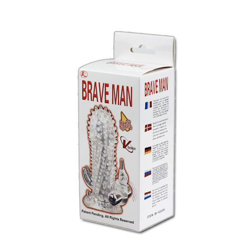 BAILE - BRAVE MAN RABBIT VIBRADOR EXTENSÃO DE PÊNIS