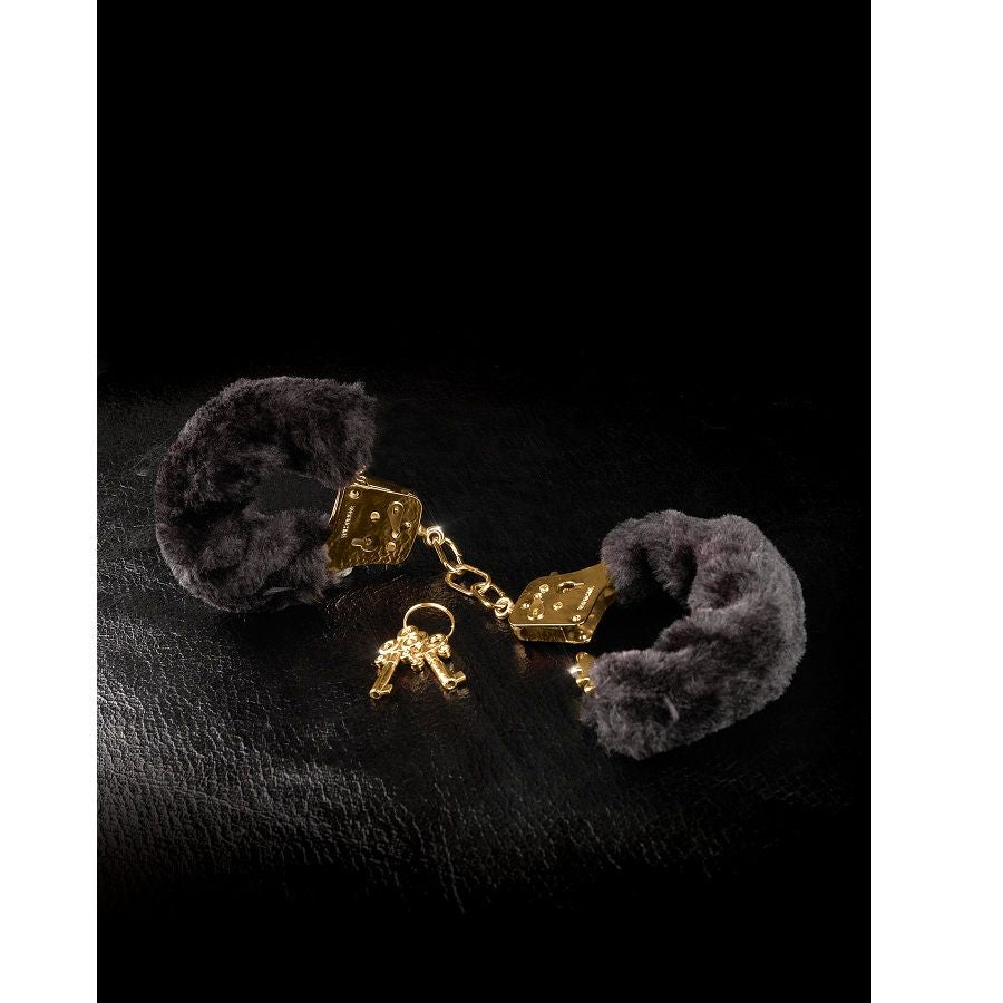 FETISH FANTASY GOLD - PUNHOS PELUDOS DELUXE