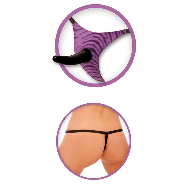 SÉRIE DE FANTASIA DE FETICHE - STRAP-ON VIBRANTE PARA ELE