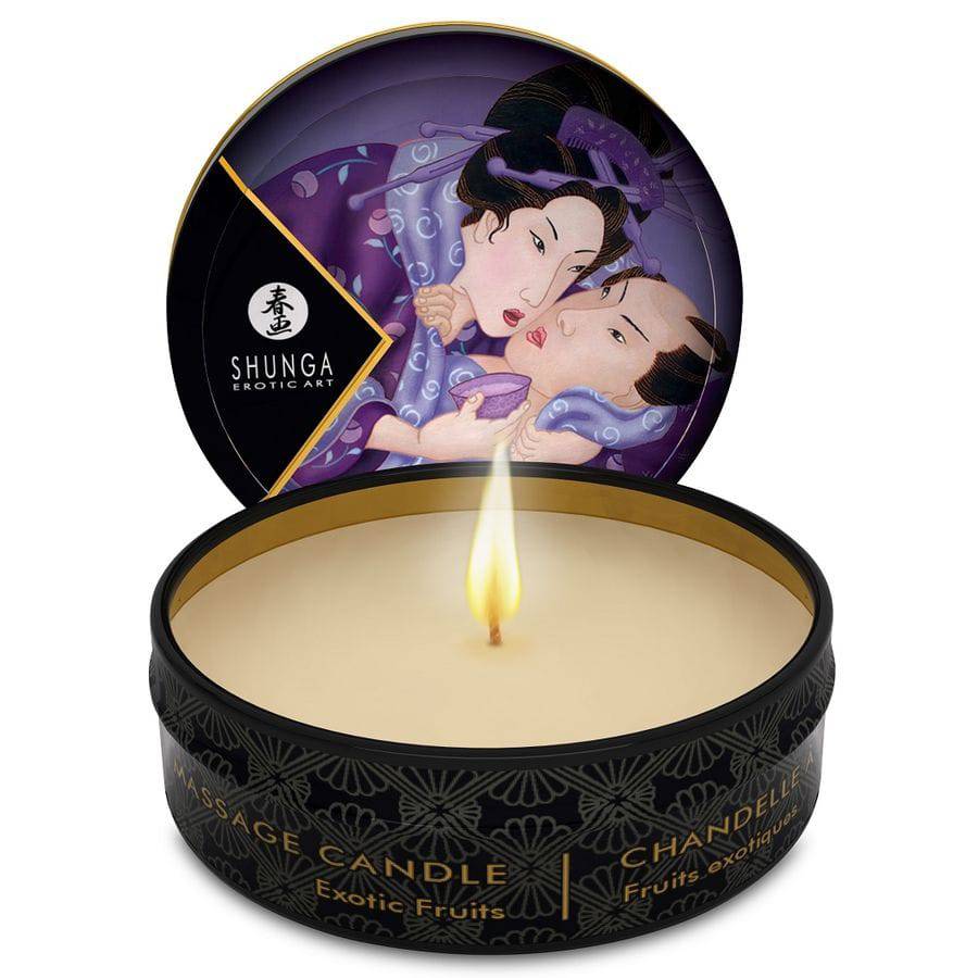 SHUNGA - MINI CARESS BY CANDELIGHT VELA DE MASSAGEM DE FRUTAS EXÓTICAS 30 ML - Toys "n" Us