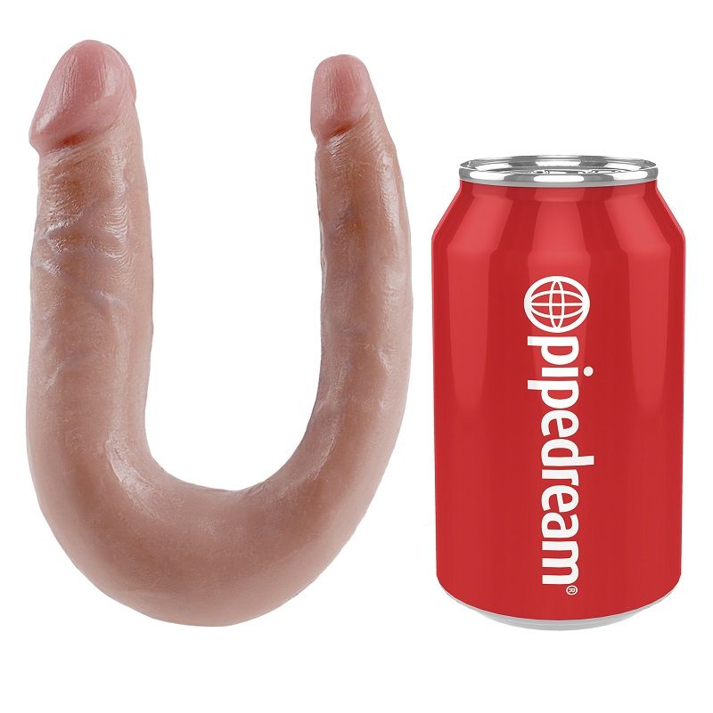 KING COCK - PEQUEÑO DOBLE PROBLEMA EN FORMA DE U CARNE 12,7 CM
