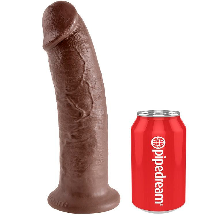 KING COCK - 10 CONSOLOS MARROM 25,4 CM