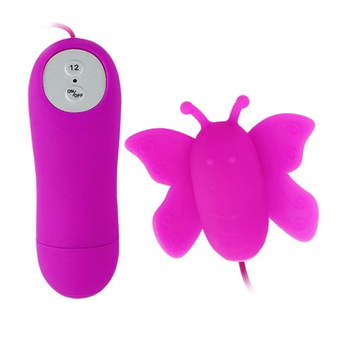 BAILE - ESTIMULADOR DE CLITÓRIS BUTTERFLY LOVE EGGS 12 VELOCIDADES CONTROLE REMOTO LILÁS