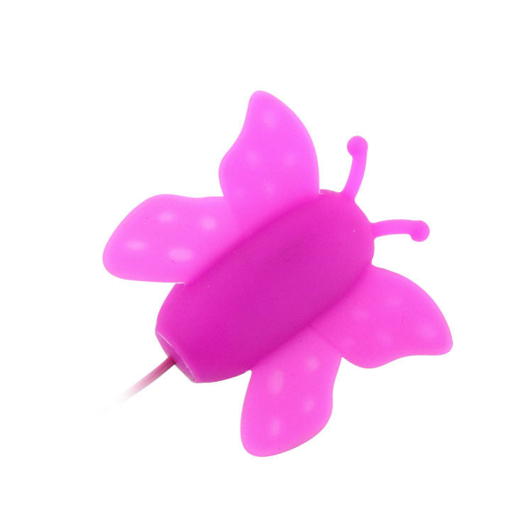 BAILE - ESTIMULADOR DE CLITÓRIS BUTTERFLY LOVE EGGS 12 VELOCIDADES CONTROLE REMOTO LILÁS