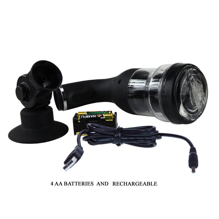 DANCE - ROTATION LOVER AUTOMATIC MASTURBATOR WITH SUPPORT