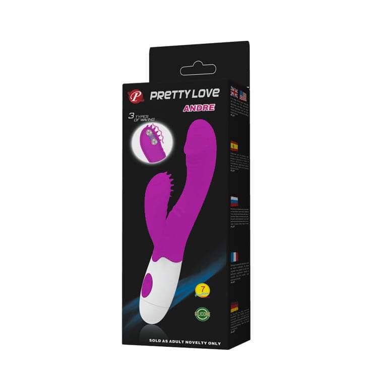 PRETTY LOVE - ESTIMULADOR VIBRADOR ANDRE - Toys "n" Us