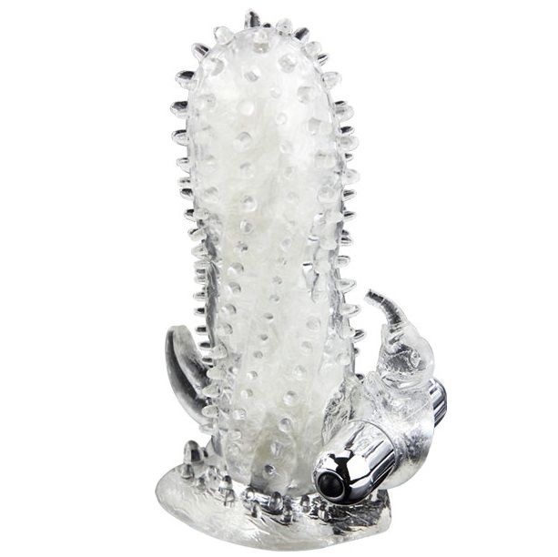 BAILE - BRAVE MAN RABBIT VIBRADOR EXTENSÃO DE PÊNIS