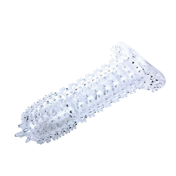 BAILE - BAINHA PARA PÊNIS COM PONTOS ESTIMULANTES ROSA 14 CM