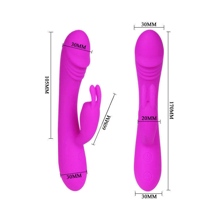 PRETTY LOVE - VIBRADOR INTELIGENTE COM COELHO 30 MODOS DE CAÇADOR