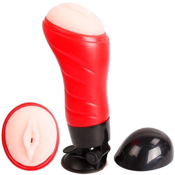 CRAZY BULL - BASE MASTURBADORA VAGINA CON VOZ