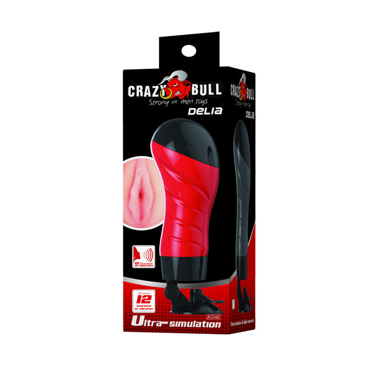 CRAZY BULL - BASE MASTURBADORA VAGINA CON VOZ
