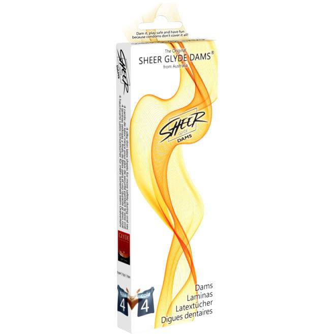 SHEER GLYDE - DAMS LAMINAS LÁTEX SEXO ORAL CAUDA - Toys "n" Us