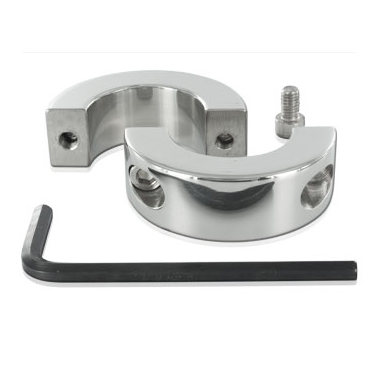 ANEL DE TESTÍCULO DE METAL DURO - AÇO INOXIDÁVEL 40MM