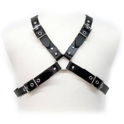 LEATHER BODY - PRETO FIVELAS ARNES PARA HOMENS - Toys "n" Us