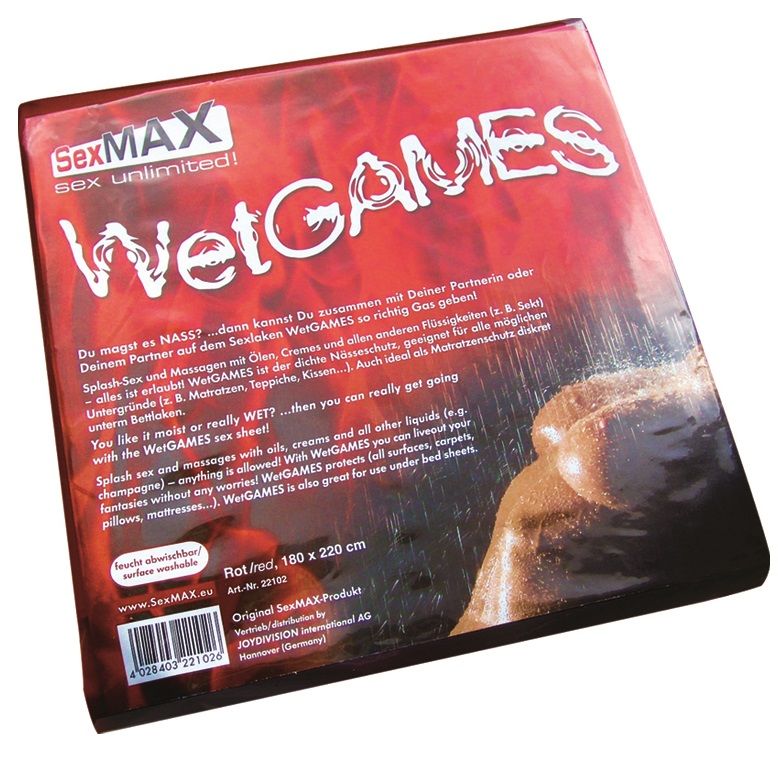 JOYDIVISION SEXMAX - WETGAMES SEX-LAKEN BRANCO