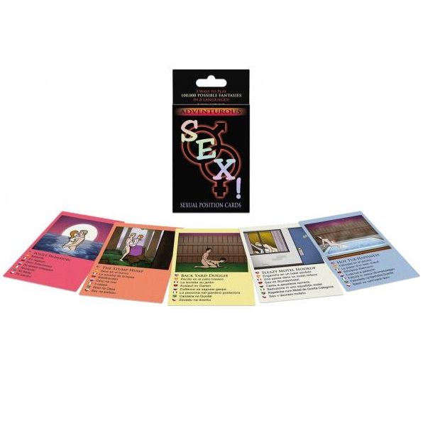 KHEPER GAMES - ¡SEXO AVENTURERO! JUEGO DE CARTAS