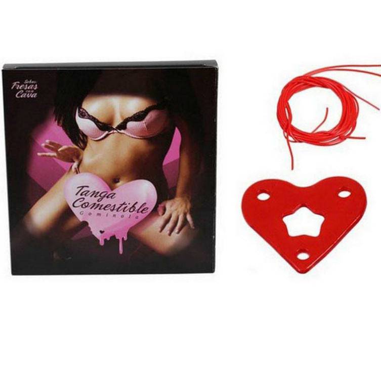 SECRETPLAY - GUMMY THONG FOR HER STRAWBERRY FLAVOR WITH CAVA - Toys "n" Us