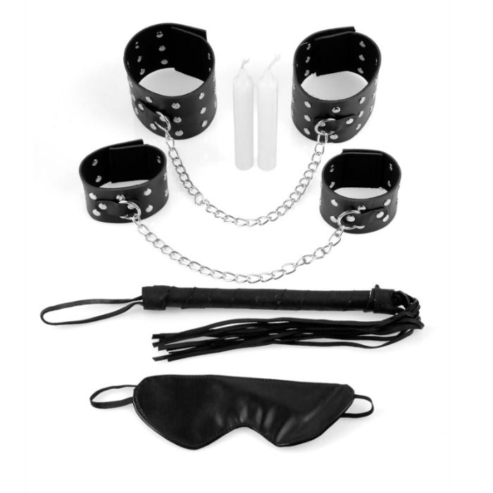 SÉRIE DE FANTASIA DE FETICHE - KIT DE BONDAGE CHAINS OF LOVE