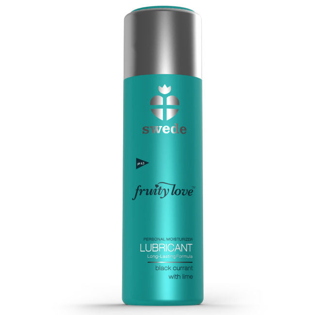 SWEDE - FRUITY LOVE LUBRIFICANTE GROSELHA PRETA LIMA 100 ML