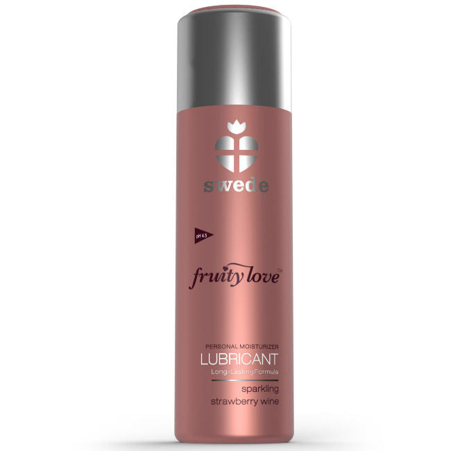 SUECO - LUBRICANTE FRUITY LOVE VINO DE FRESA ESPUMOSO 100 ML