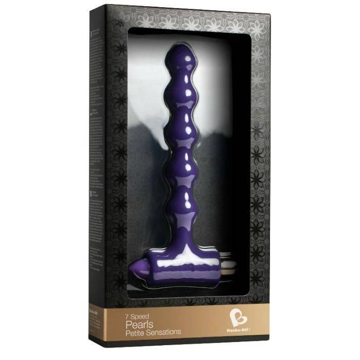 ROCKS-OFF - PLUG ANAL COM VIBRAO E RIOS PETITE SENSATIONS PÉROLAS - Toys "n" Us