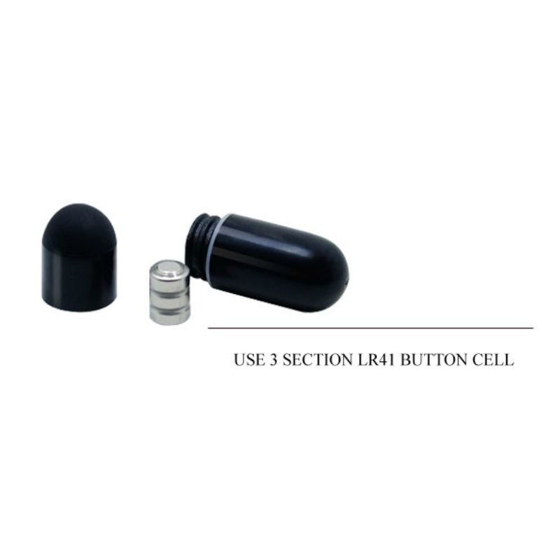 PRETTY LOVE - ANEL VIBRADOR DEDAL PRETO