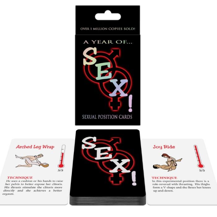 KHEPER GAMES - CARTAS DE POSICIÓN SEXUAL ¡UN AÑO DE...SEXO!