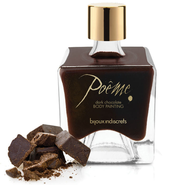 BIJOUX - TINTA COMESTÍVEL POEME CHOCOLATE PRETO 50 GR
