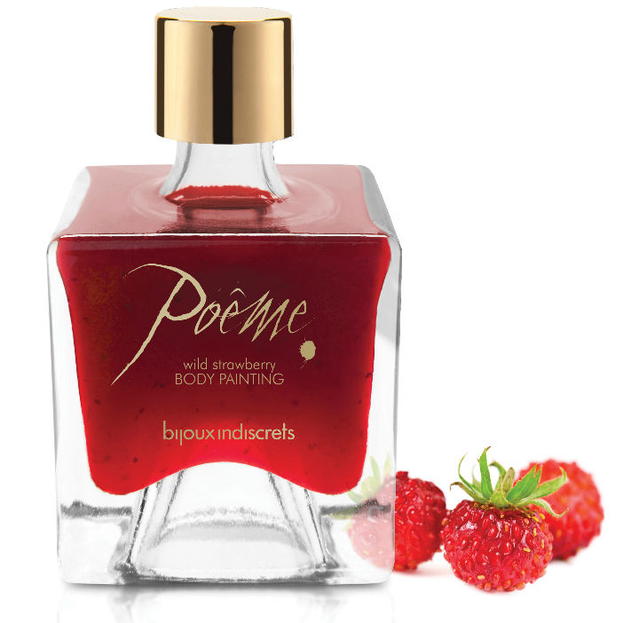 BIJOUX - TINTA COMESTÍVEL POEME MORANGO SILVESTRE 50 GR