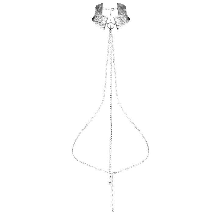 BIJOUX - COLLAR METALIZADO DE PLATA DÉSIR MÉTALLIQUE