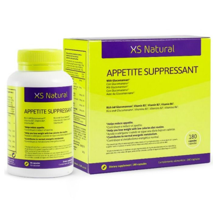 500 COSMÉTICOS - XS CÁPSULAS SUPRESORAS NATURALES PARA REDUCIR EL APETITO