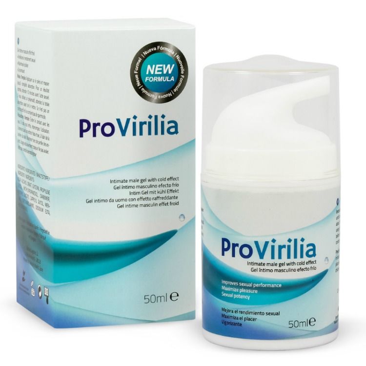 500 COSMÉTICOS - PROVIRILIA GEL ÍNTIMO MASCULINO PARA AUMENTAR O DESEMPENHO SEXUAL