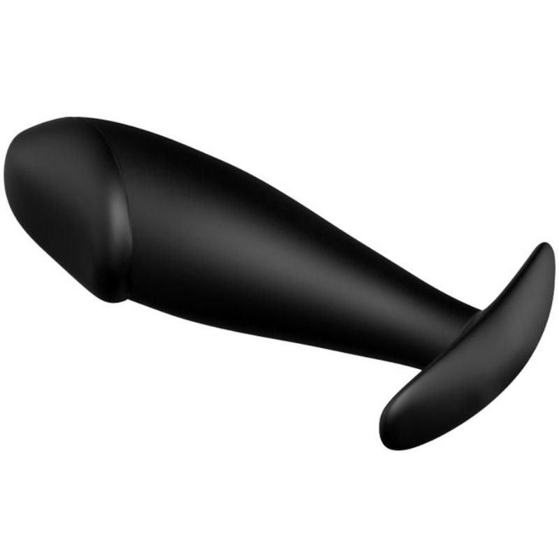PRETTY LOVE - PLUG ANAL DE SILICONA CON FORMA DE PENE NEGRO